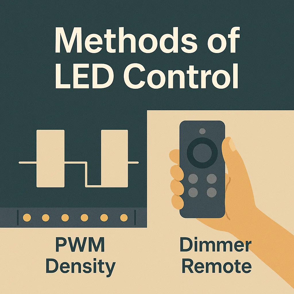 کنترل نور LED