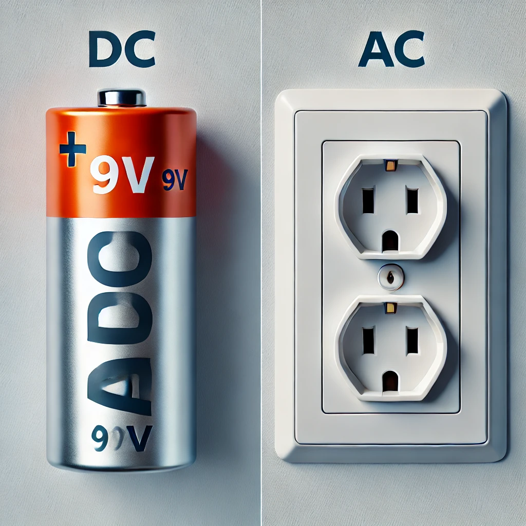 تفاوت جریان AC و DC