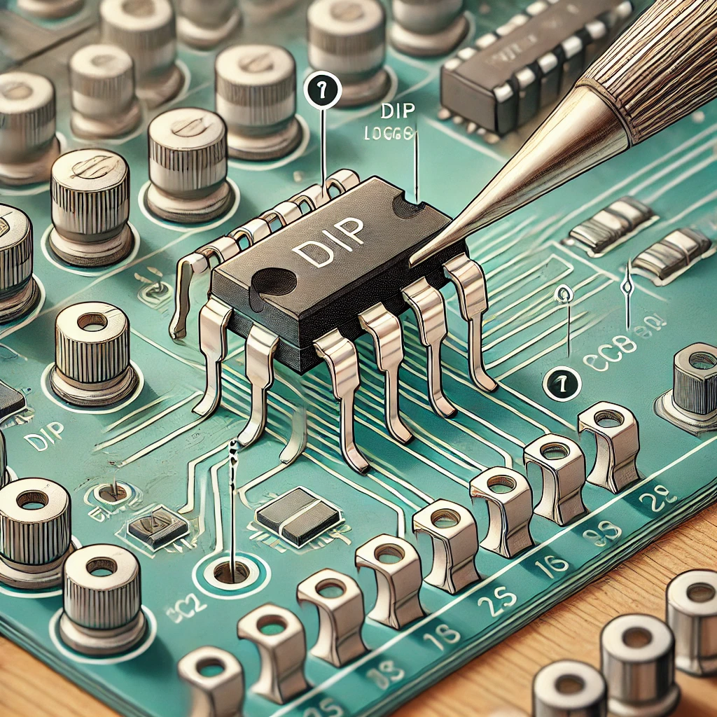 تفاوت قطعات DIP و SMD در مدارهای الکترونیکی