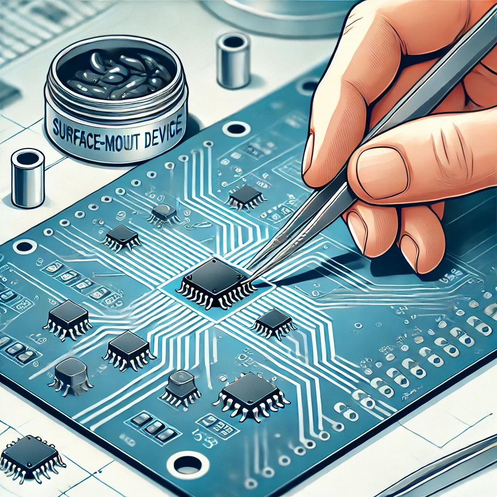 تفاوت قطعات DIP و SMD در مدارهای الکترونیکی