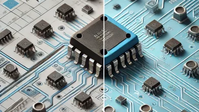 تفاوت قطعات DIP و SMD در مدارهای الکترونیکی