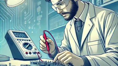 تشخیص قطعات الکترونیکی اورجینال