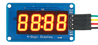 راه اندازی TM1637 با ESP32