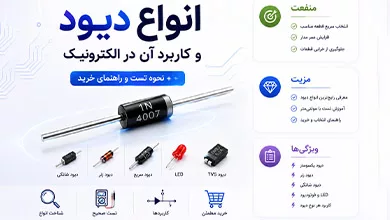 انواع دیود و کاربرد